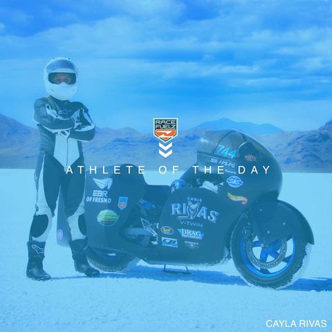 Cayla Rivas, RaceFuelZ Athlete of the Day